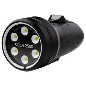 Light & Motion Sola Video 2500 Flood Underwater Light