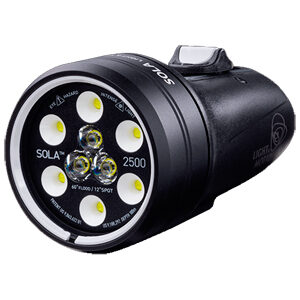 Light & Motion Sola Video 2500 S|F Underwater Light