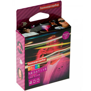 Lomography ISO 400 120 Colour Negative Film - 3 Pack