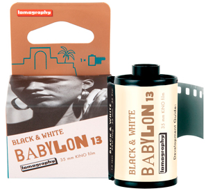Lomography Babylon 13 Black + White 35mm Negative Film