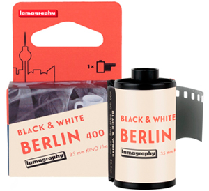Lomography Berlin Kino 400 Black + White 35mm Film - Single