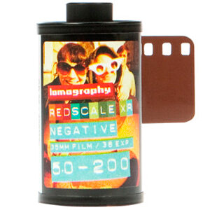 Lomography Redscale XR 50-200 35mm Colour Negative Film - Single