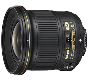 Nikon 20mm F1.8 G AF-S ED FX Lens