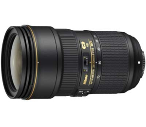 Nikon 24-70mm F2.8 E AF-S ED VR FX Lens