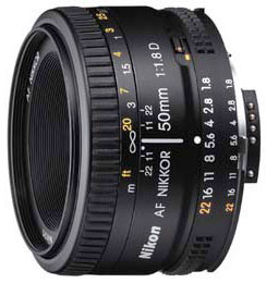 Nikon 50mm f1.8 D AF Lens