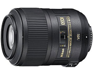 Nikon 85mm F3.5 G ED VR AF-S DX Micro Nikkor Macro Lens