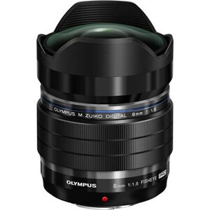Olympus 8mm F1.8 Fisheye PRO M Zuiko ED Micro 4|3rd Fisheye Lens