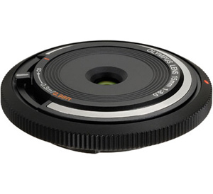 Olympus 9mm F8 Micro Four Thirds Body Cap Lens Black