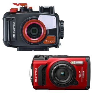 Olympus OM System Tough TG-7 Red + PT-059 UW Housing