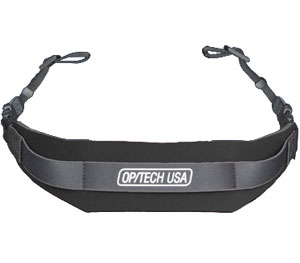 Optech Pro Camera Strap 3/8 Inch Webbing Black