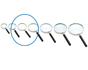 Opticron Classic G Hand Magnifier (2.3x 75mm)