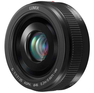 Panasonic 20mm F1.7 Lumix G ASPH Micro 4|3rds Lens Black