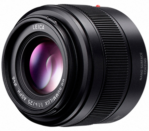 Panasonic 25mm F1.4 II Leica DG Summilux Micro Four Thirds Lens