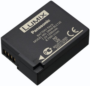 Panasonic DMW-BLC12E Lithium Ion Rechargeable Battery
