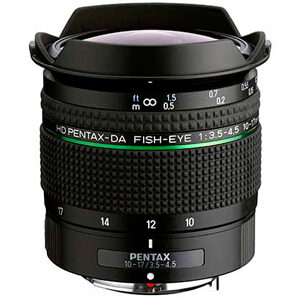 Pentax 10-17mm F3.5-4.5 HD DA ED Fisheye Lens