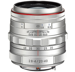 Pentax 20-40mm F2.8-4 ED HD Limited DC WR Lens Silver