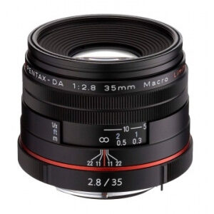 Pentax 35mm F2.8 HD DA Macro Limited Lens Black