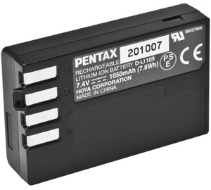 Pentax D-Li109 Lithium Ion Rechargeable Battery
