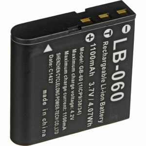 Pentax LB-060 Lithium Ion Rechargeable Battery