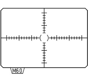 Pentax MI-60 AF Scaled Matte Focusing Screen