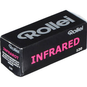 Rollei Infrared Black + White 120 Roll Film