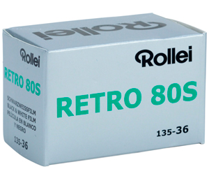 Rollei Retro 80S Black + White 35mm Film - 36 Exposures