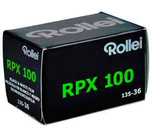 Rollei RPX 100 Black + White 35mm Film - 36 Exposures