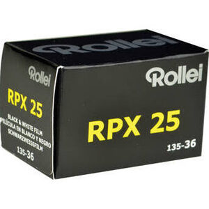 Rollei RPX 25 Black + White 35mm Film - 36 Exposures