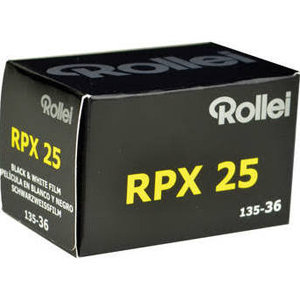 Rollei RPX 25 Black + White 35mm Film - 36 Exposures