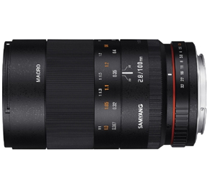 Samyang 100mm F2.8 ED UMC Macro Lens Fuji X Mount