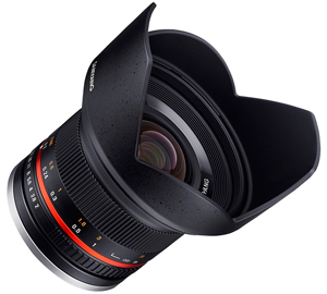 Samyang 12mm F2.0 NCS CS Lens Canon EF-M Fit Black