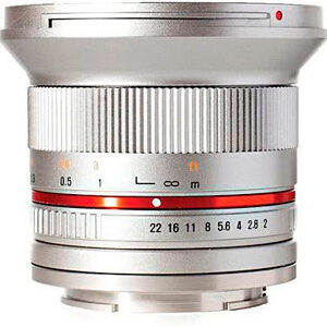 Samyang 12mm F2.0 NCS CS Lens Canon EF-M Fit Silver