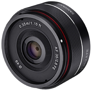 Samyang 35mm F2.8 AF Lens Sony FE Fitting