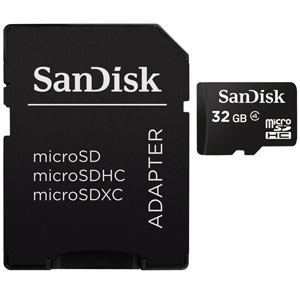 Sandisk 32GB Micro SDHC Memory Card