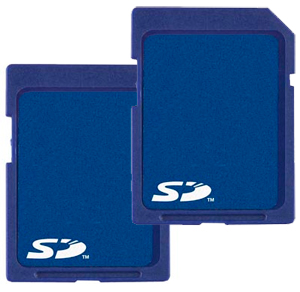 32GB SDHC Memory Card - Class 10 - Twin Pack