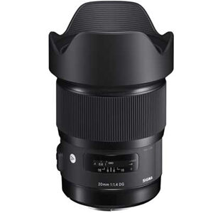 Sigma 20mm F1.4 DG HSM | Art Lens Canon Fitting