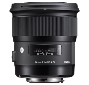 Sigma 24mm F1.4 DG HSM Art Lens Nikon Fitting