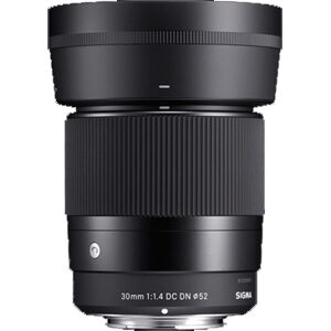 Sigma 30mm F1.4 DC DN | Contemporary Lens Canon EF-M Fitting