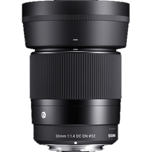 Sigma 30mm F1.4 DC DN | Contemporary Lens Canon EF-M Fitting