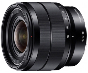 Sony 10-18mm F4 OSS Lens (E Mount)