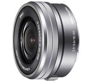 Sony 16-50mm F3.5-5.6 OSS PZ Lens Silver (E Mount)