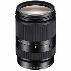 Sony 18-200mm F3.5-6.3 OSS LE Lens (E Mount)