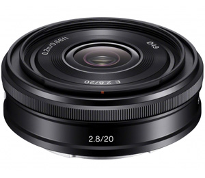 Sony 20mm F2.8 Pancake Lens (E Mount)