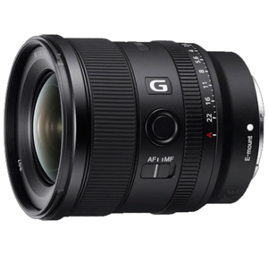 Sony 20mm F1.8 G FE Lens (E Mount)