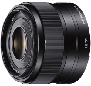 Sony 35mm F1.8 OSS NEX Lens (E Mount)