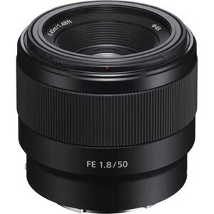 Sony 50mm F1.8 FE Lens (E Mount)