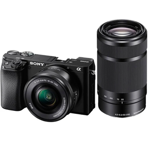Sony Alpha ILCE A6100 + 16-50 + 55-210 Twin Lens Kit