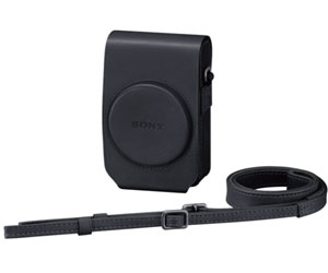 Sony LCS-RXG Black Leather Carrying Case For RX100 Series
