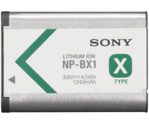 Sony NP-BX1 Lithium Ion Rechargeable Battery