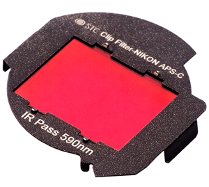 STC IR Pass 590NM Clip Filter For Nikon APS-C Cameras
